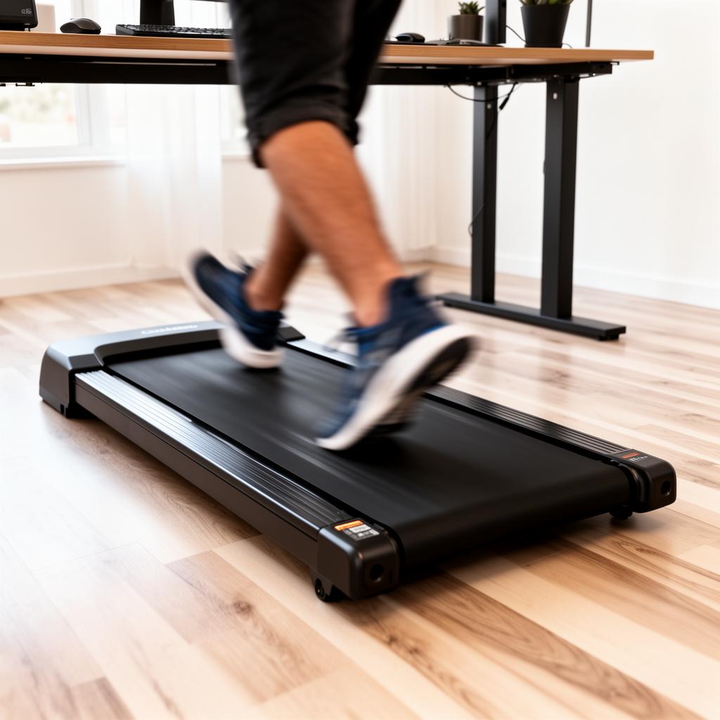 Turn desk time into steps